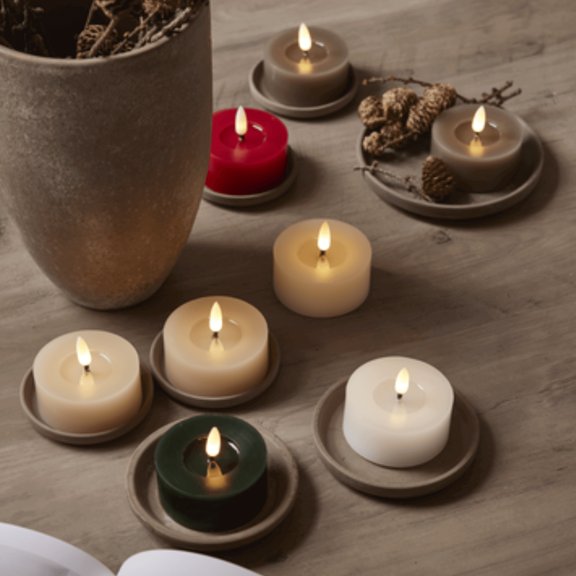 De 5 mooiste waxinelichtjes op batterij voor een warme sfeer thuis