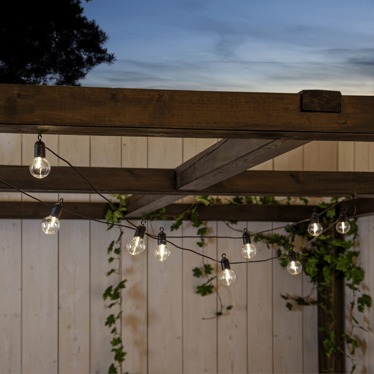 LED String Light – Fiesta – Transparent Fitting Style – Outdoor – 10 Lights