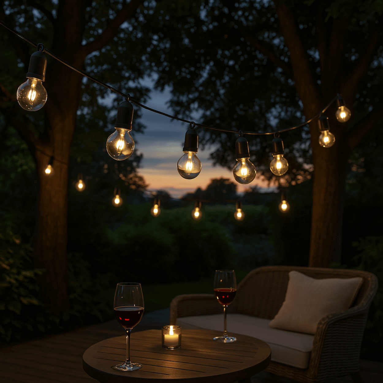 LED String Light – Fiesta – Transparent Fitting Style – Outdoor – 10 Lights