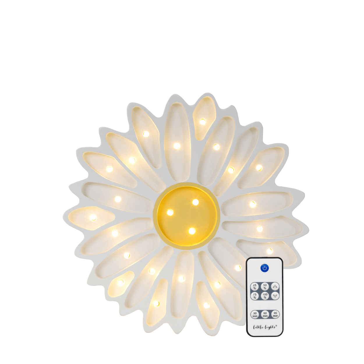 Little Lights Flower Daisy Lampe – Weiß
