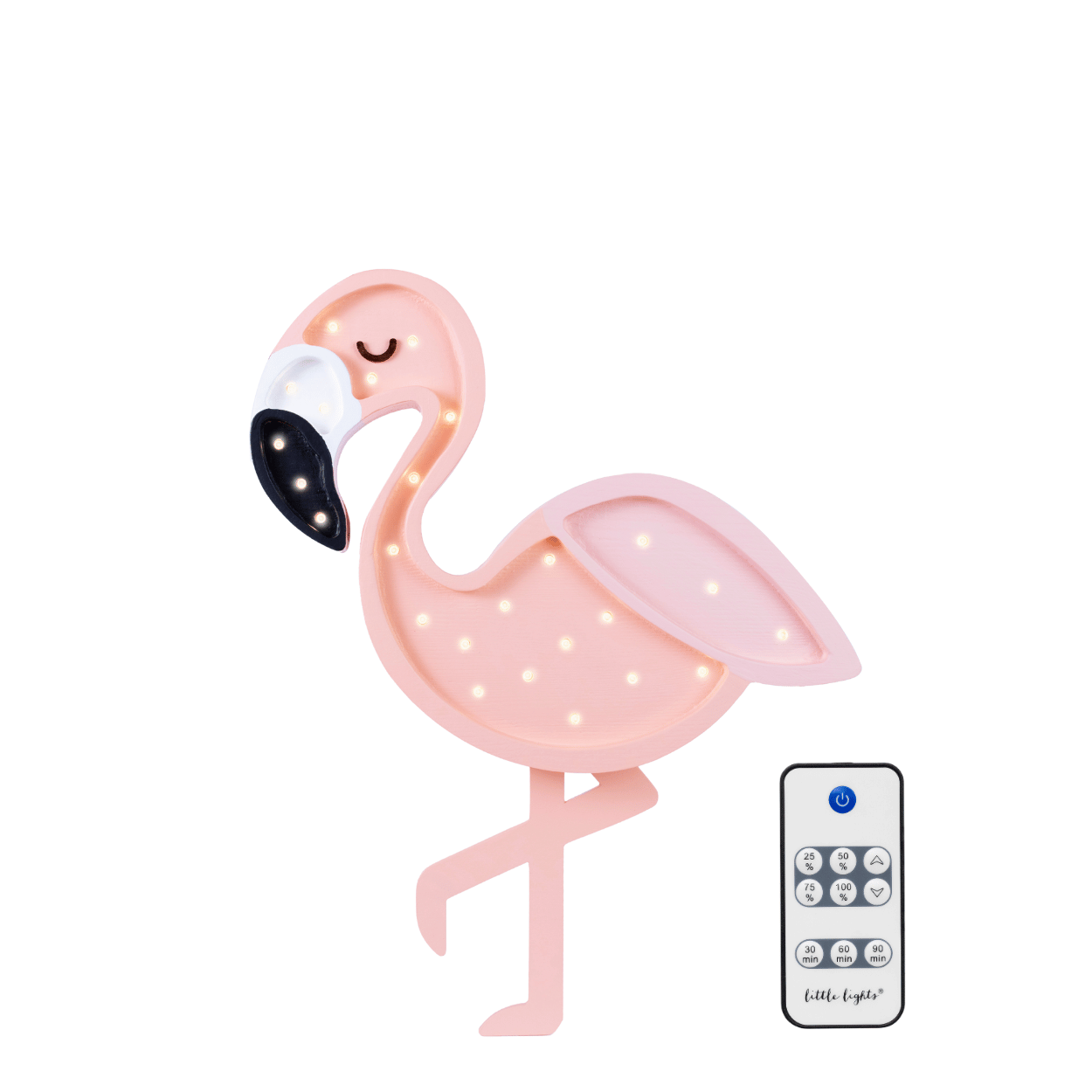 Little Lights Flamingo Lampe – Rosa