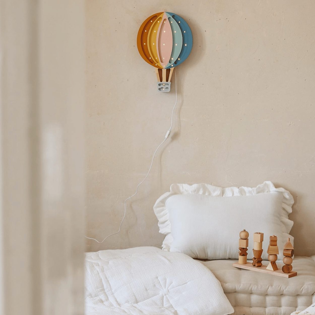 Little Lights Heißluftballonlampe – Retro
