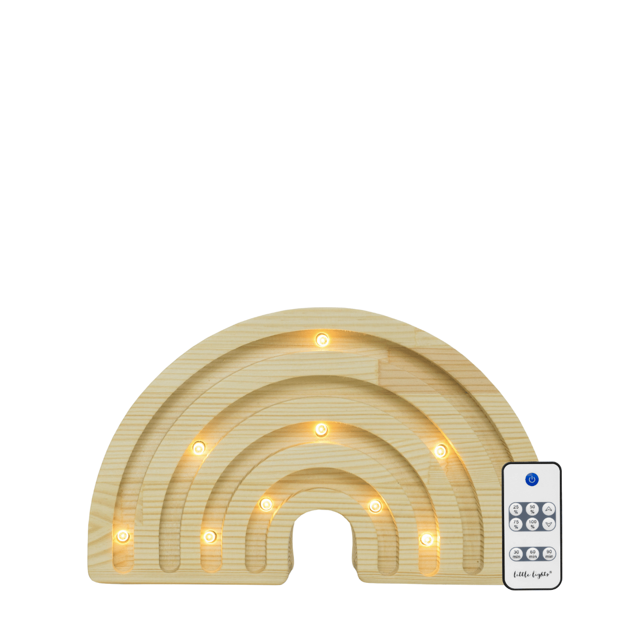Little Lights Regenbogen Minilampe – Holz