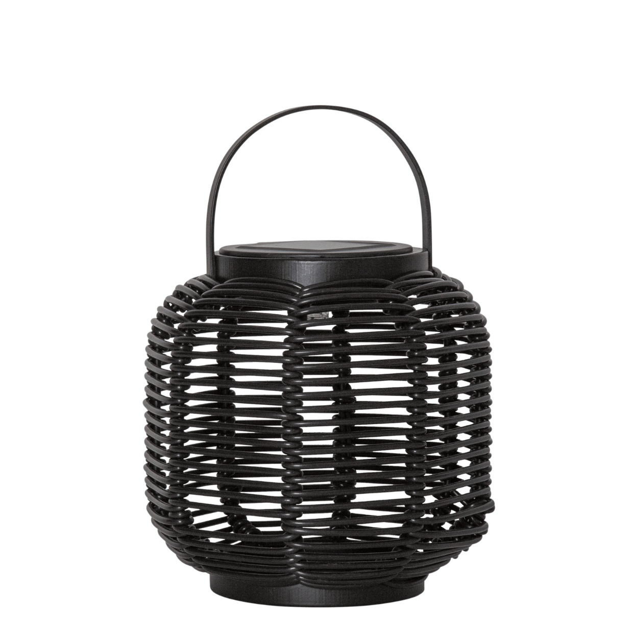 Solar Lantaarn Runda – Zwart – 15x15 cm – Solar Tuinverlichting