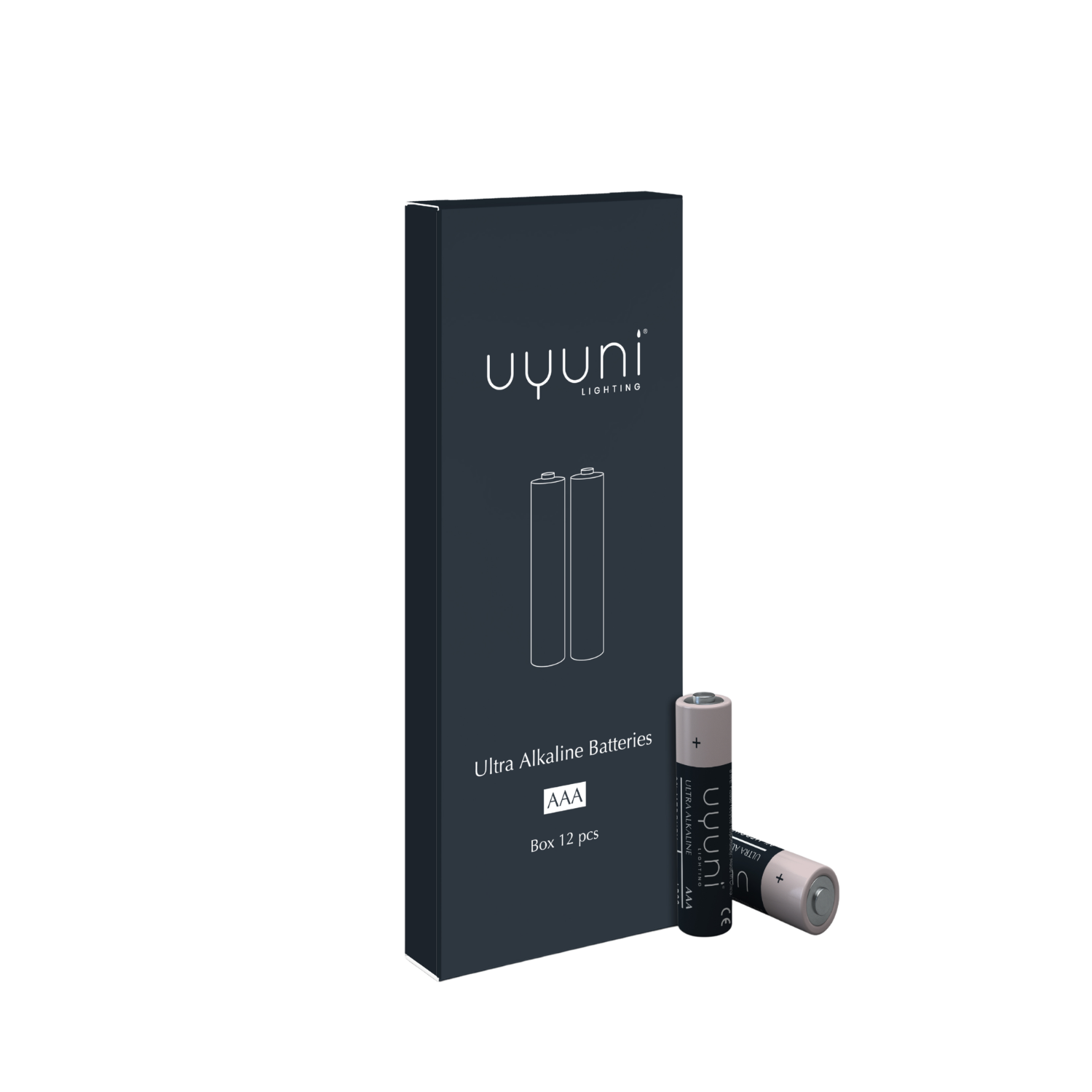 Uyuni AAA Batteries – 1.5V – 12 pack