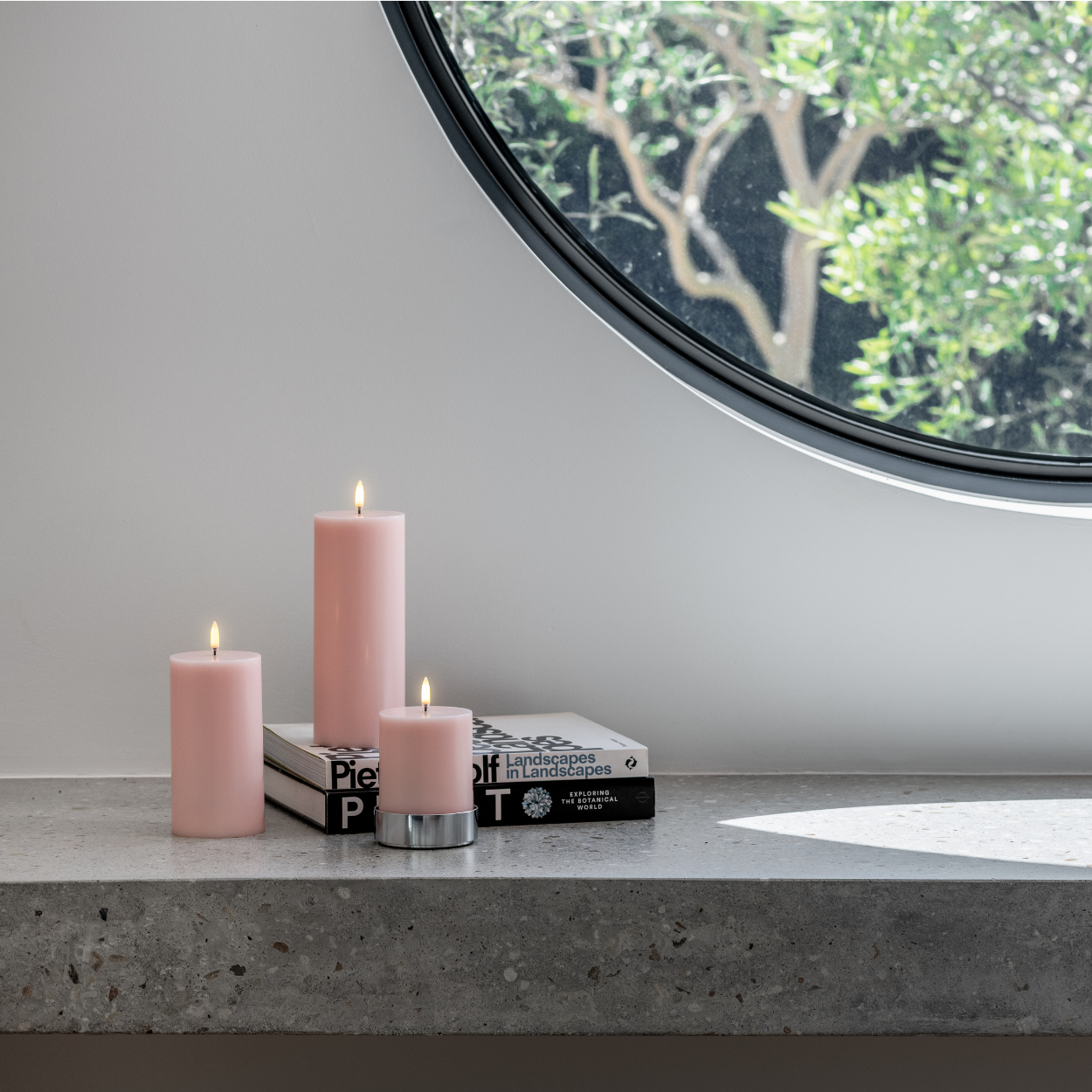 Uyuni LED Stompkaars – Rose Powder – Glad – 7,8x20 cm