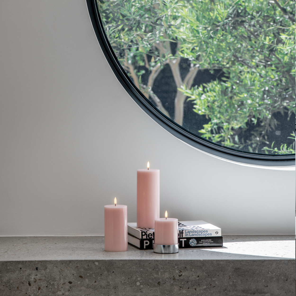 Uyuni LED Stompkaars – Rose Powder – Glad – 7,8x15 cm