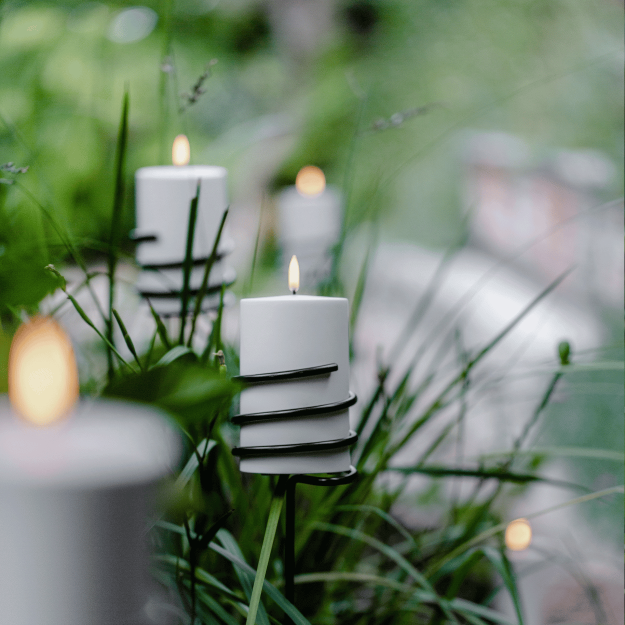 Uyuni outdoor candle holder spear for Stomp LED candles – W9.2 x H75 cm