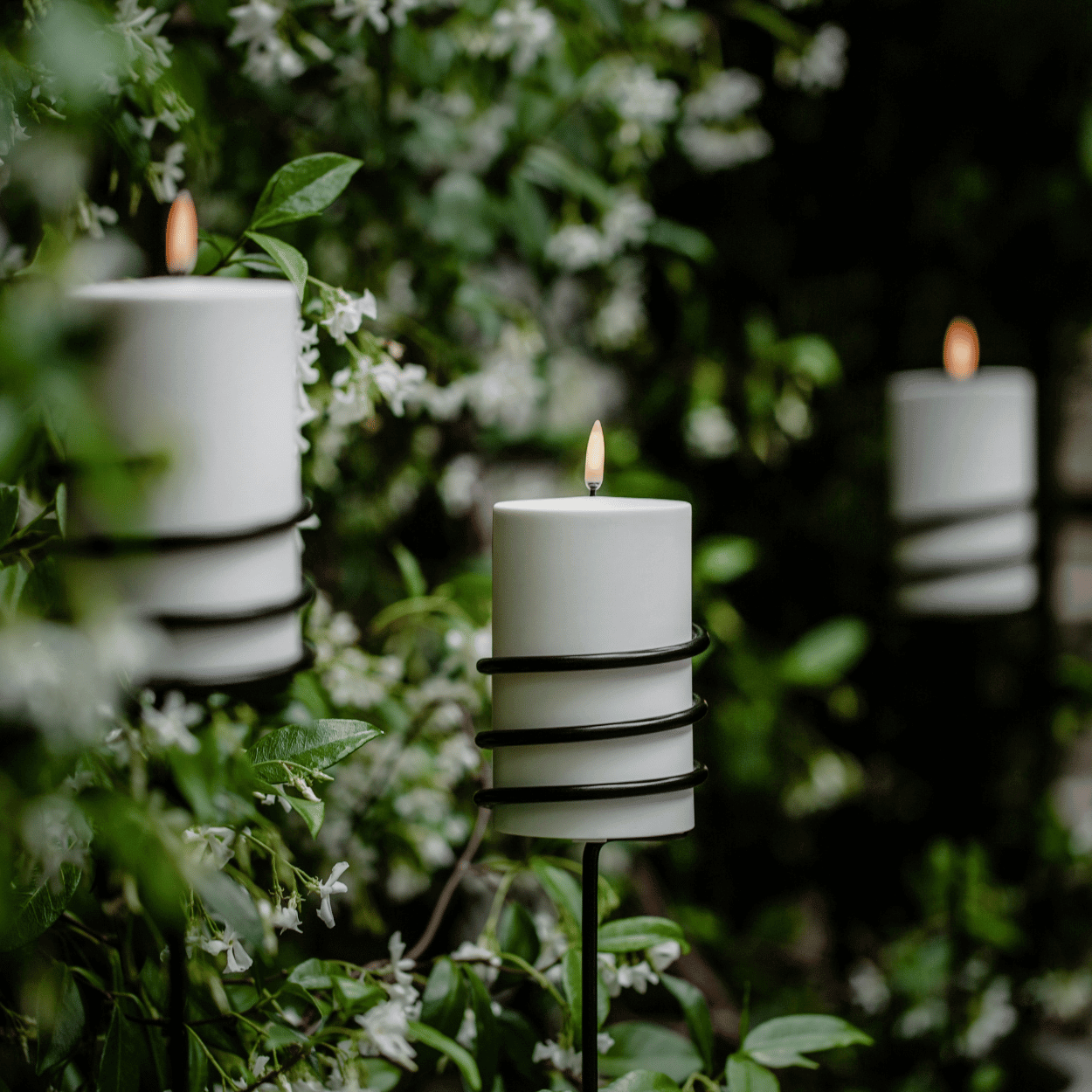 Uyuni outdoor candle holder spear for Stomp LED candles – W9.2 x H75 cm