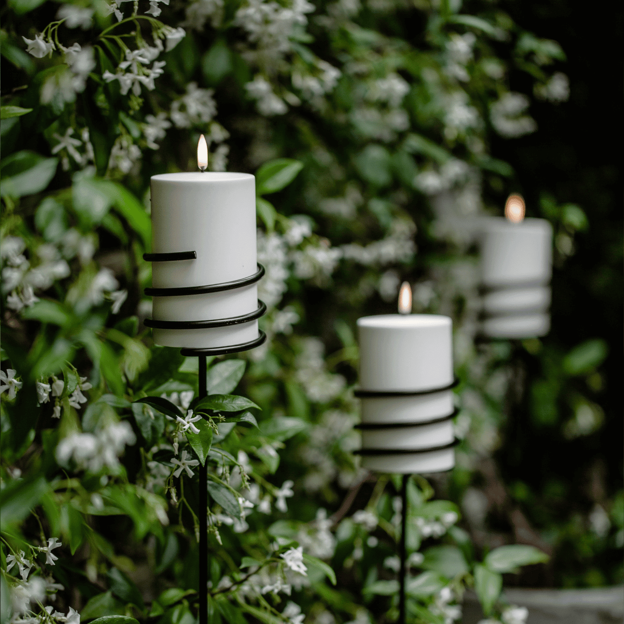 Uyuni outdoor candle holder spear for Stomp LED candles – W9.2 x H75 cm