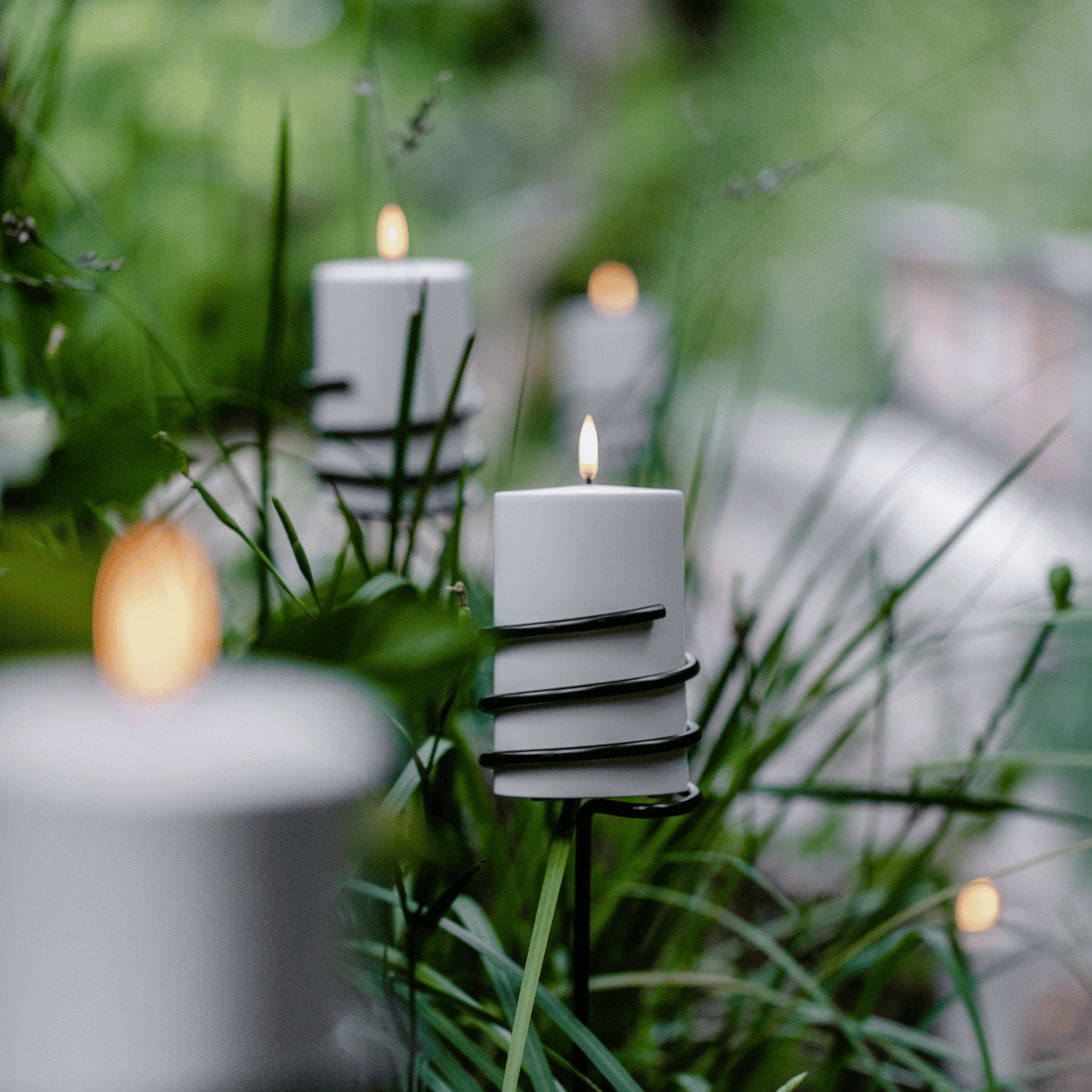 Uyuni outdoor candle holder spear for Stomp LED candles – W9.2 x H75 cm