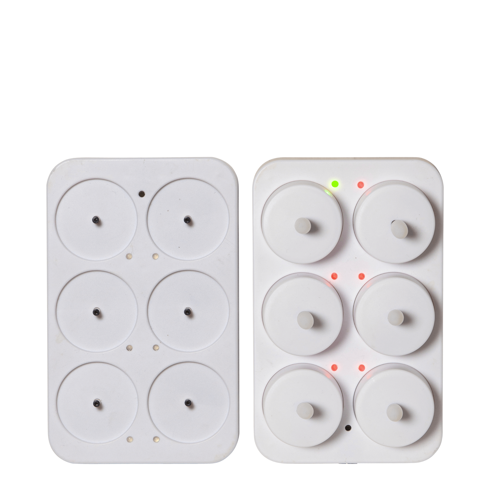 Oplaadbare LED-waxinelichtjes, Wit, 6 stuks | TED Lights