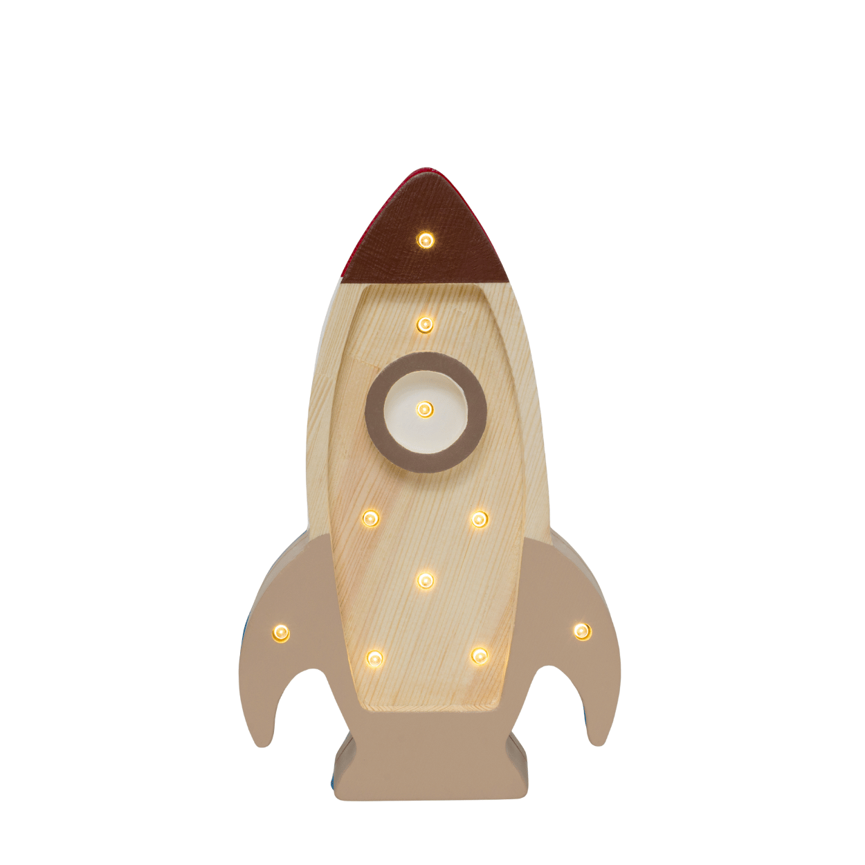 Little Lights Rocket Minilampe – Cappuccino