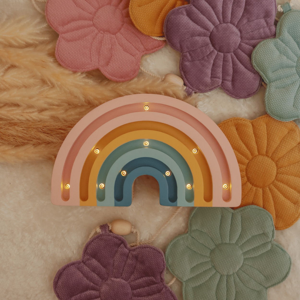Little Lights Regenbogen Minilampe – Retro