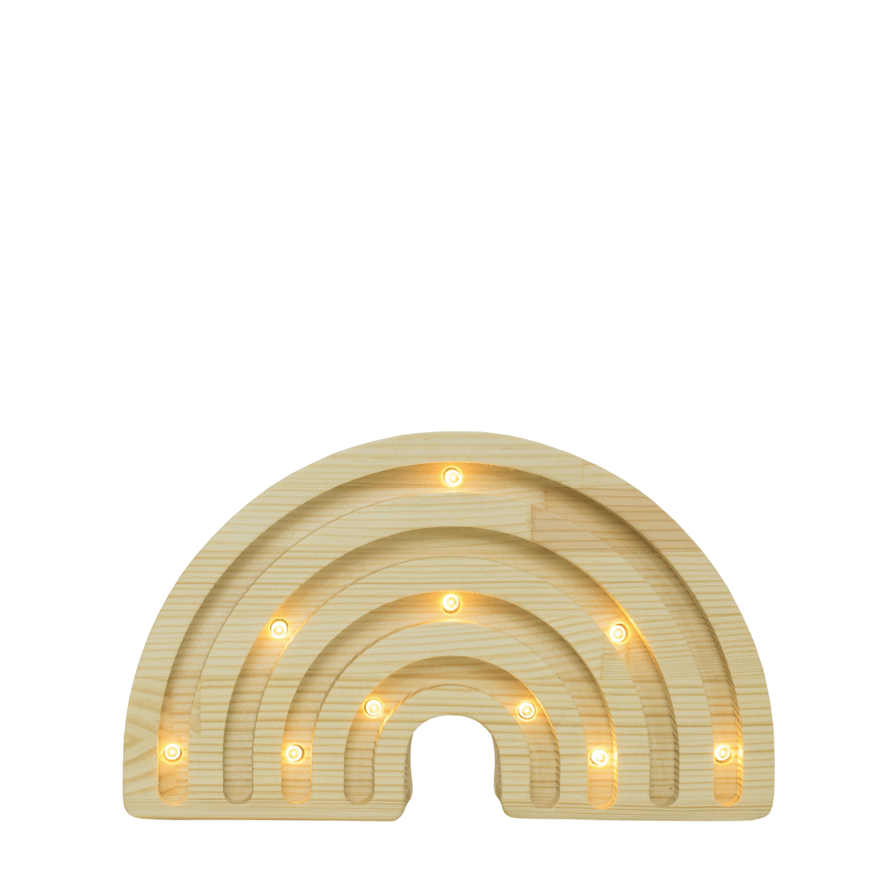Little Lights Regenbogen Minilampe – Holz