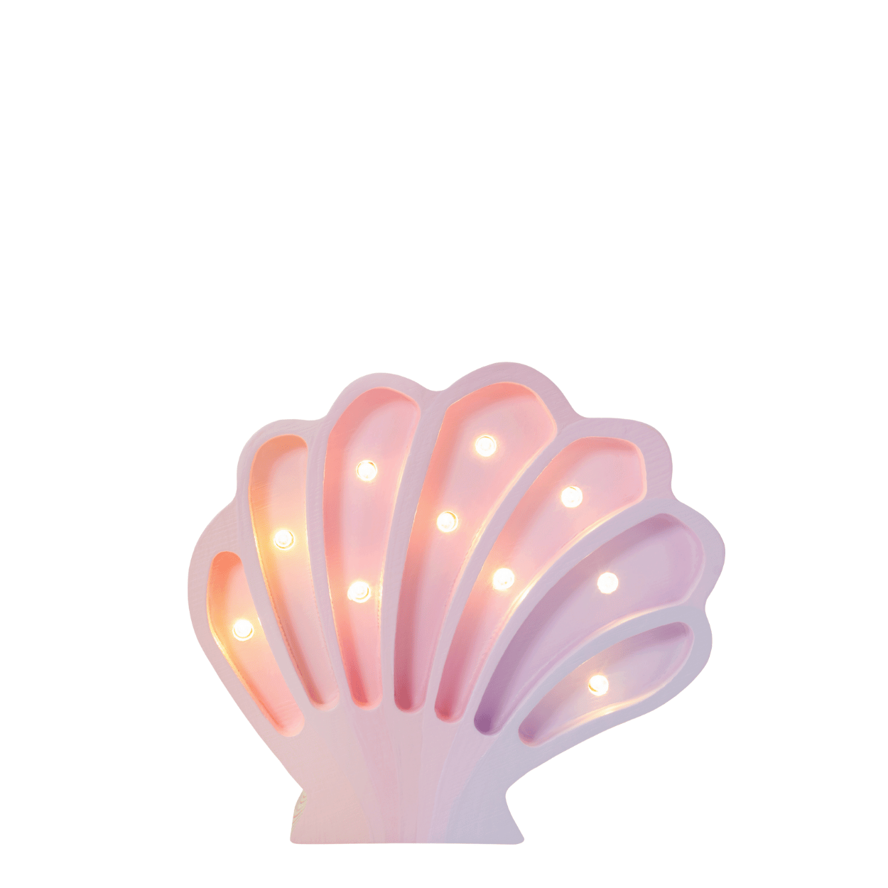 Little Lights Muschellampe – Pastell
