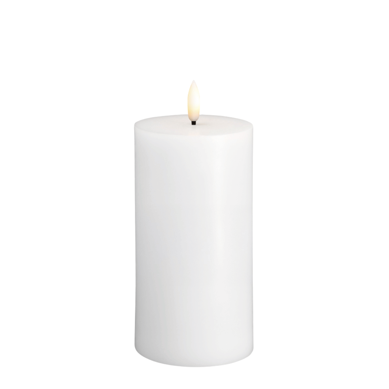 Moods & More LED stompkaars Silk Wit – 7,4x15 cm