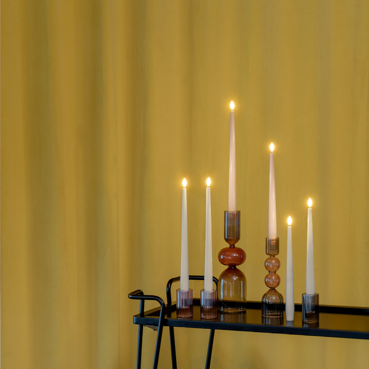 Moods & More Medelin Kandelaar – Large – Multi-colour – 80x280 mm