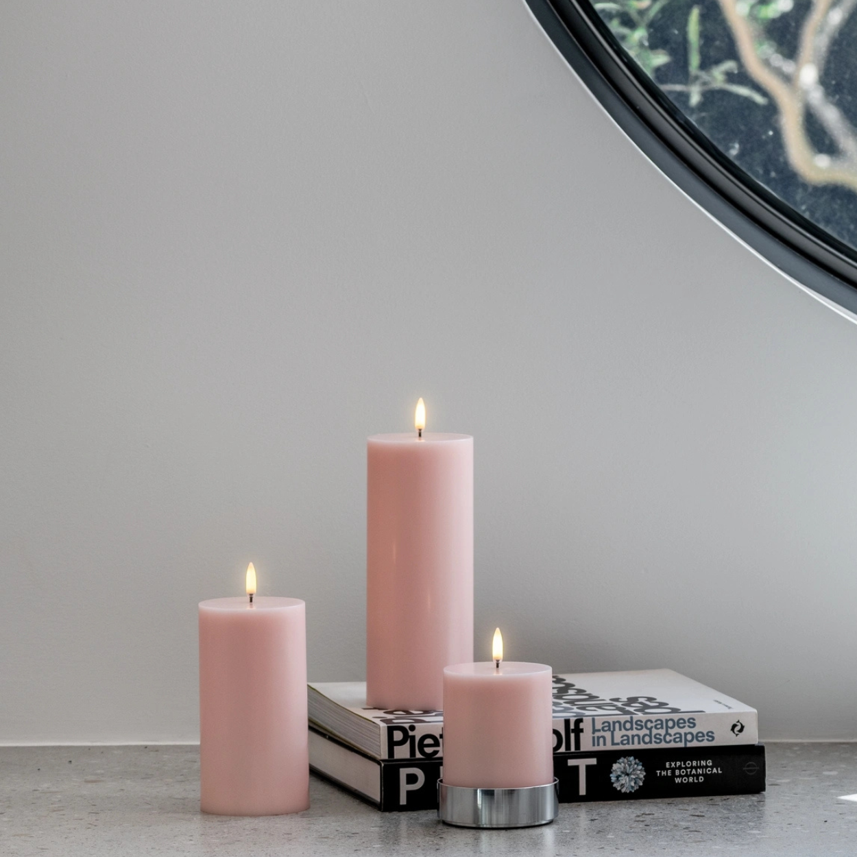 Uyuni LED Stompkaars – Rose Powder – Glad – 7,8x10 cm