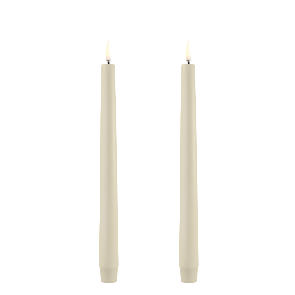Uyuni LED dinerkaars – Oyster Grey – Glad – 2 stuks – 2,3x25 cm
