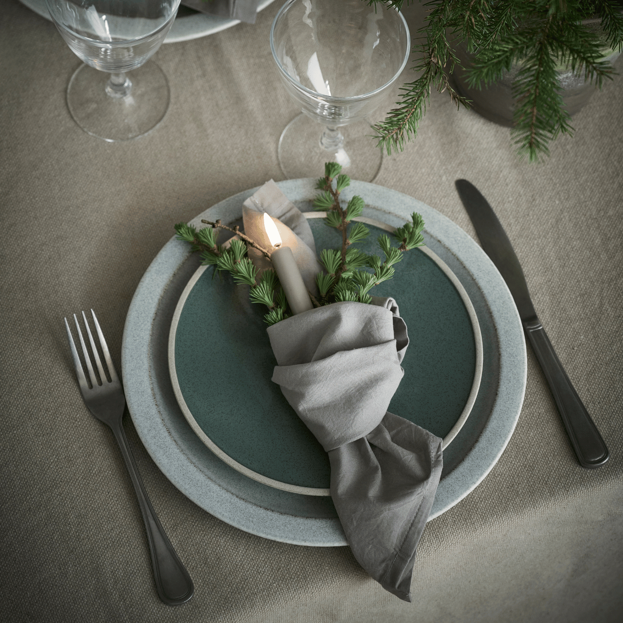 Uyuni LED mini dinerkaars – Nordic White – Glad – 2 stuks – 1,3x25 cm