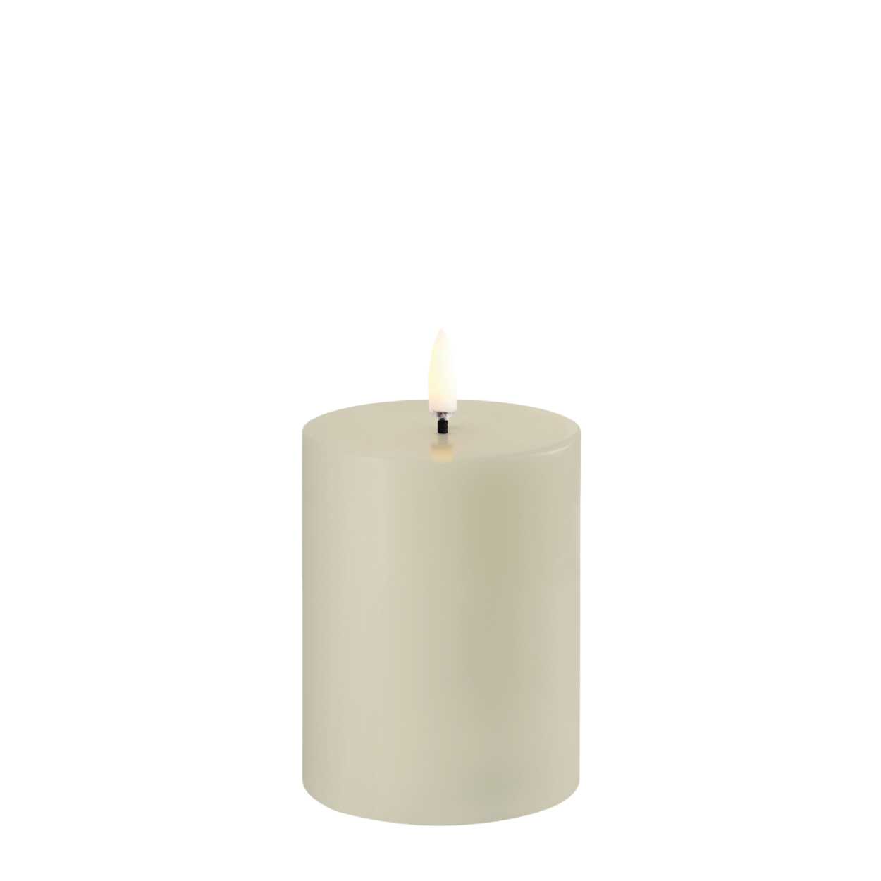 Uyuni LED stompkaars – Oyster Grey – Smooth – 7,8x10 cm