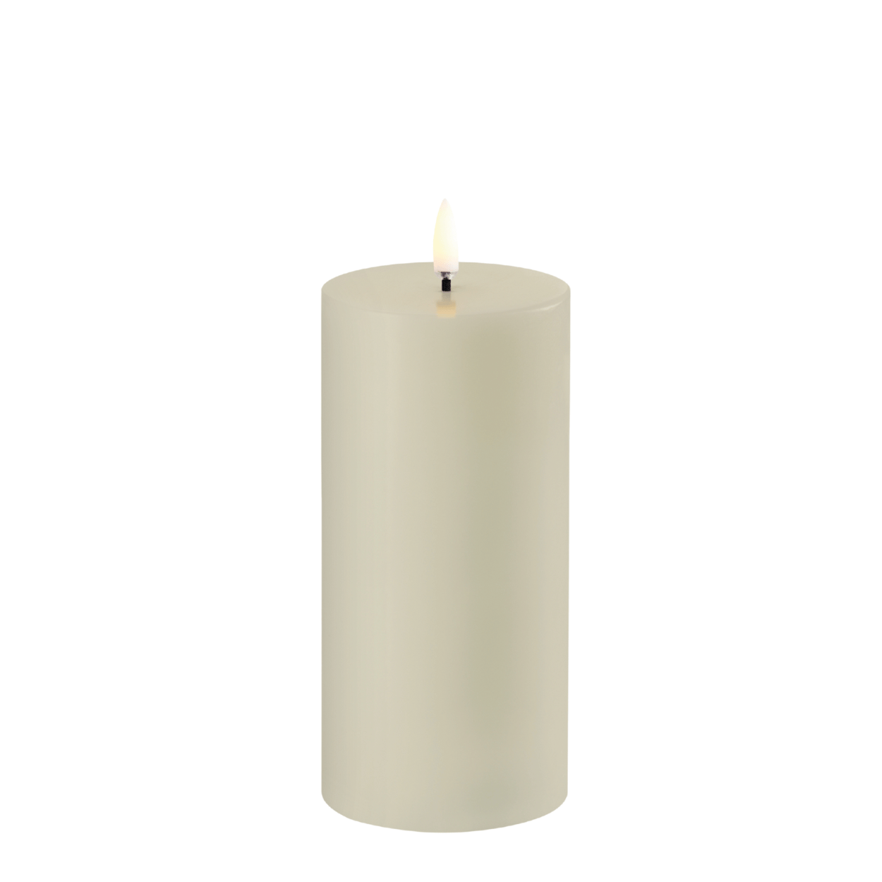 Uyuni LED stompkaars – Oyster Grey – Smooth – 7,8x15 cm