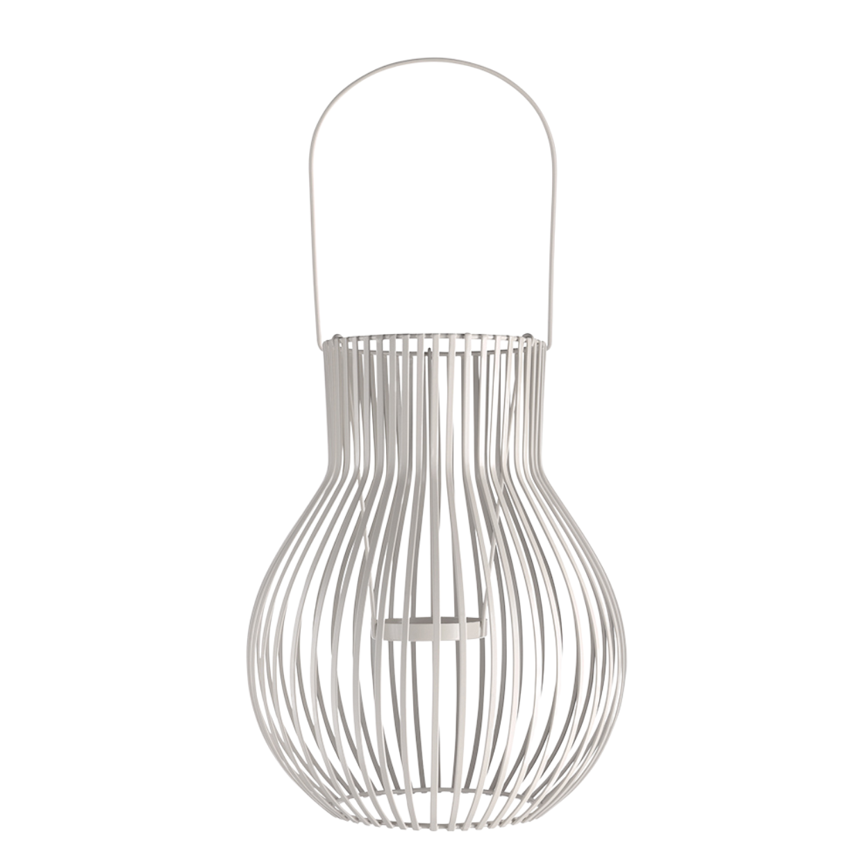 Uyuni UPSIDE DOWN Lantaarn – Outdoor – Large – Lichtgrijs – 28x35 cm